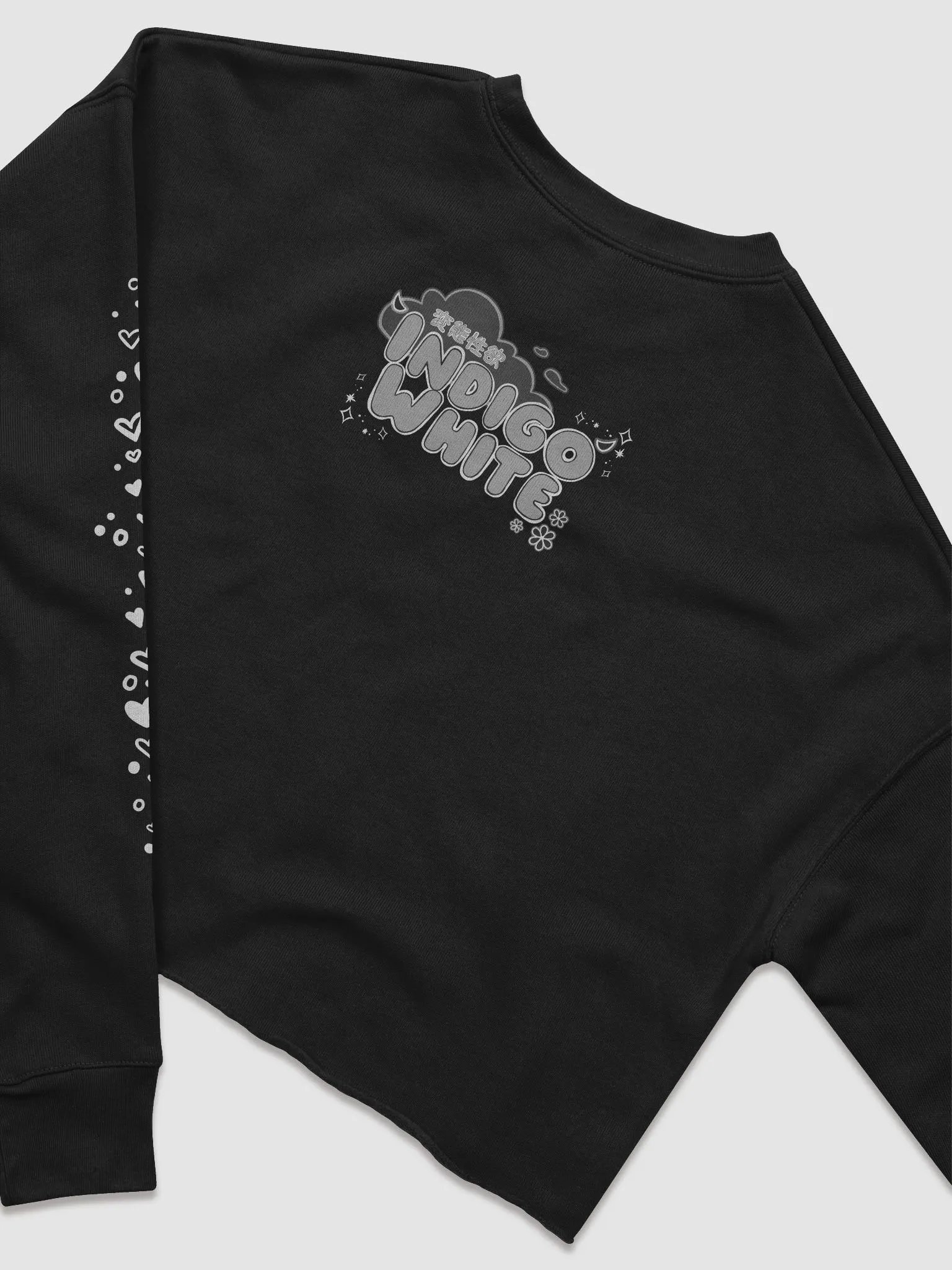 Letters On My Way Cropped Crewneck product image (4)