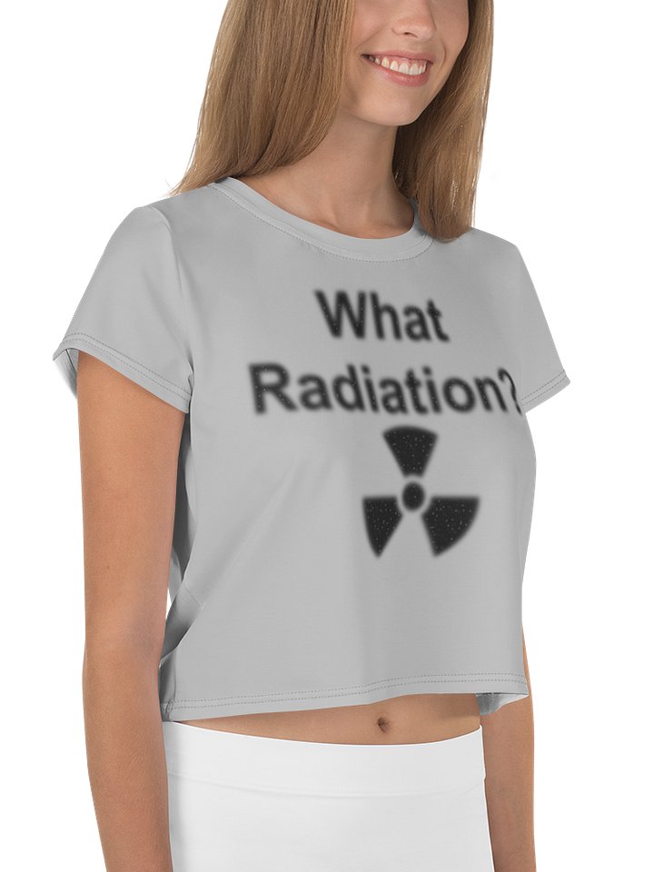 What Radiation? crop tee product image (1)