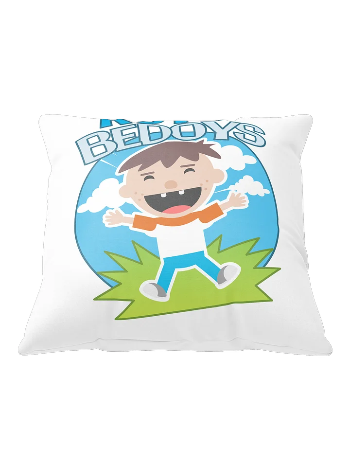 Roys Bedoys Jump for Joy Pillow product image (1)