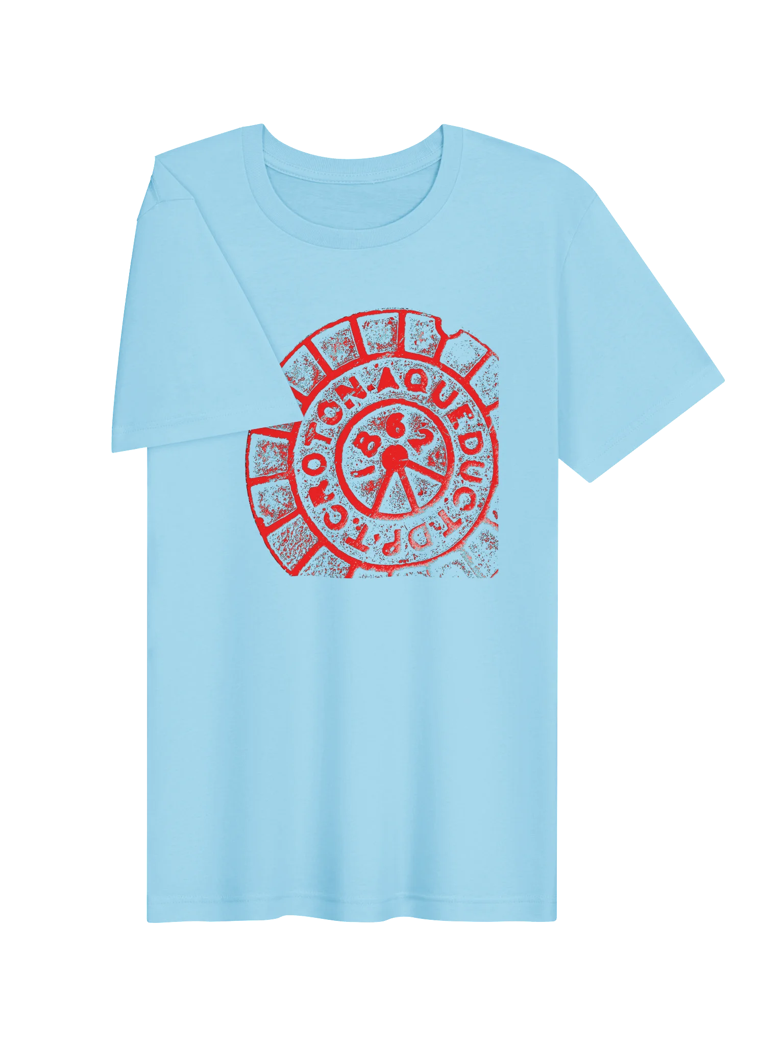 Croton Aqueduct Utility Cover T-Shirt product image (8)