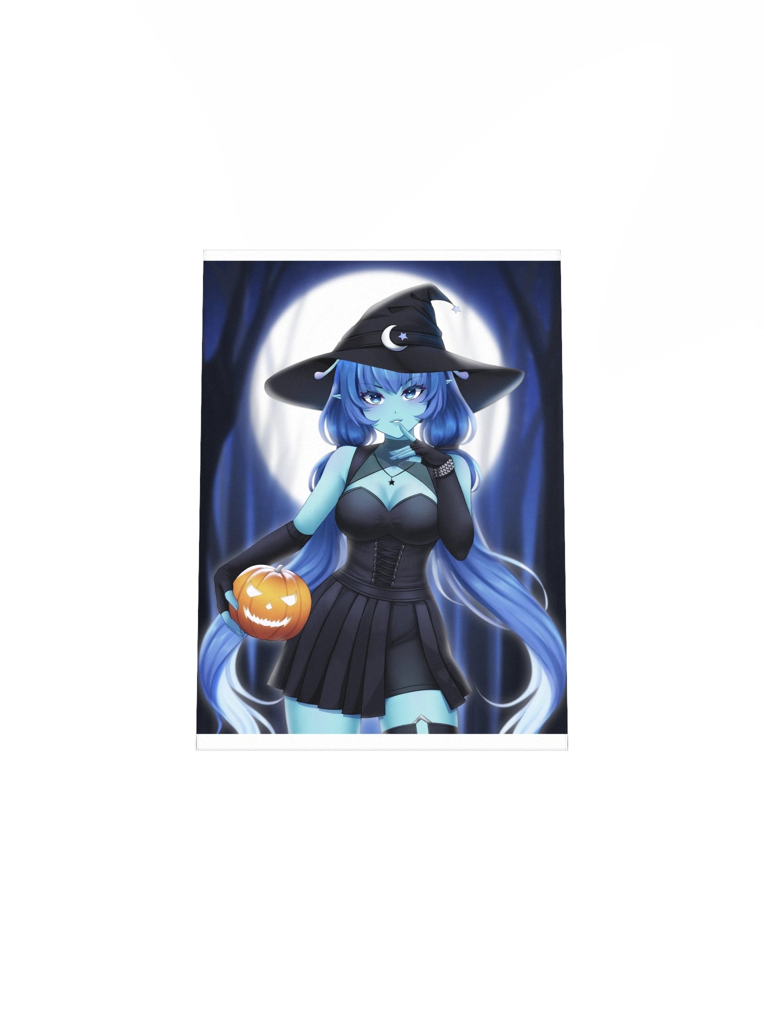 Starry Goth with Pumpkin Posters product image (10)