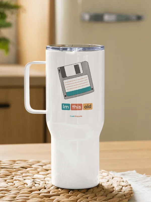 I'm this old - Travel Mug product image (7)