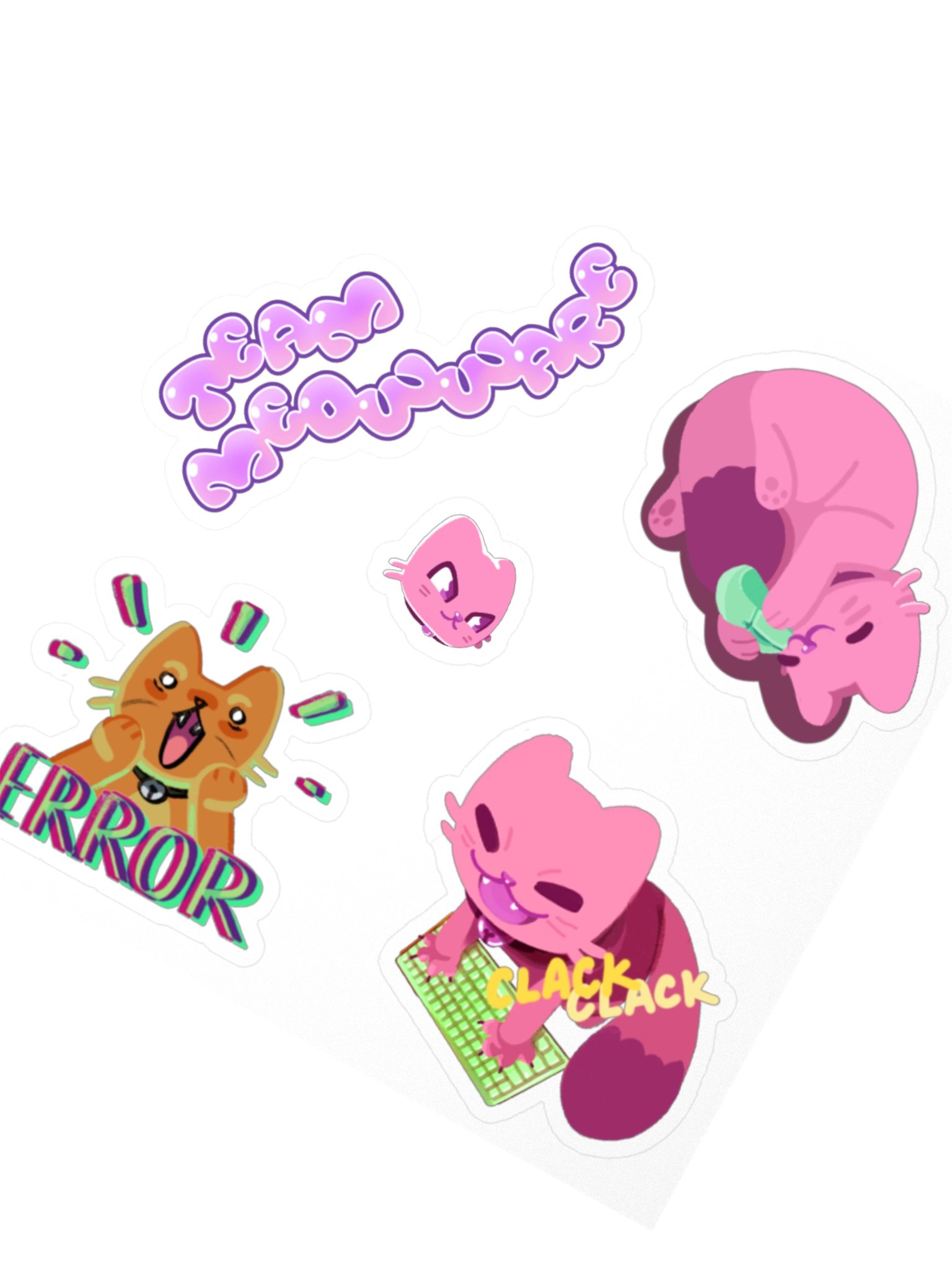 Team Meoware Stickers product image (2)