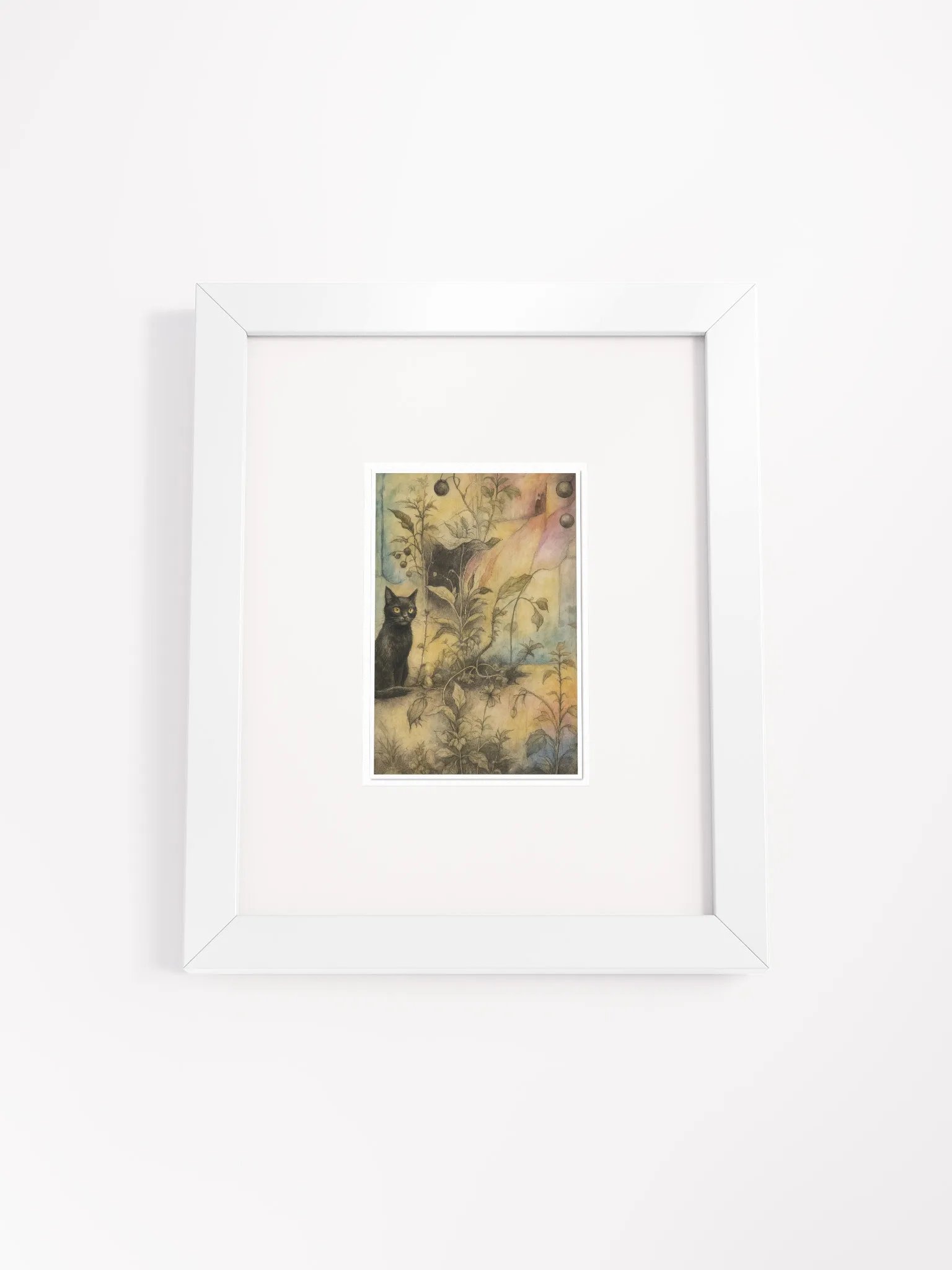 The Secret Garden Sketchbook Artprint Framed product image (1)
