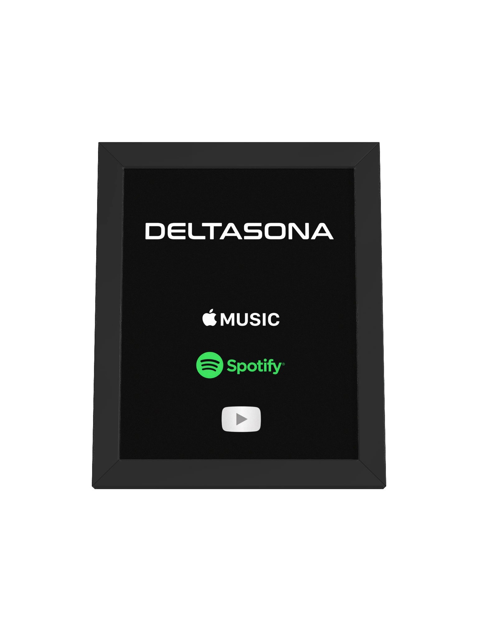 Deltasona Logo in Wood Frame product image (1)