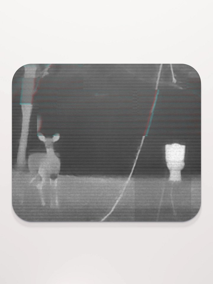 Deer + Toilet Mouse Pad product image (2)