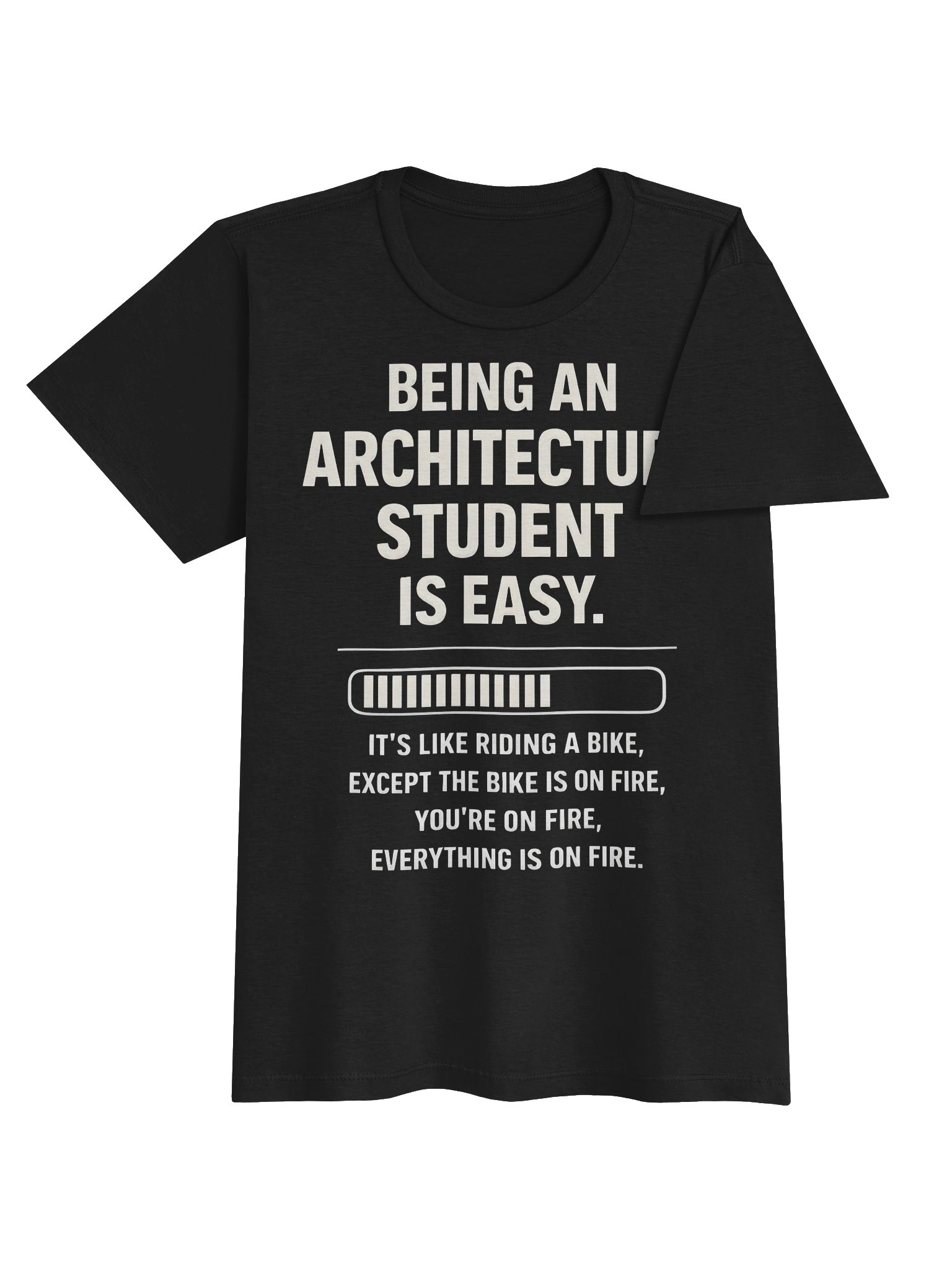 Architecture Student Is Easy Tee product image (11)