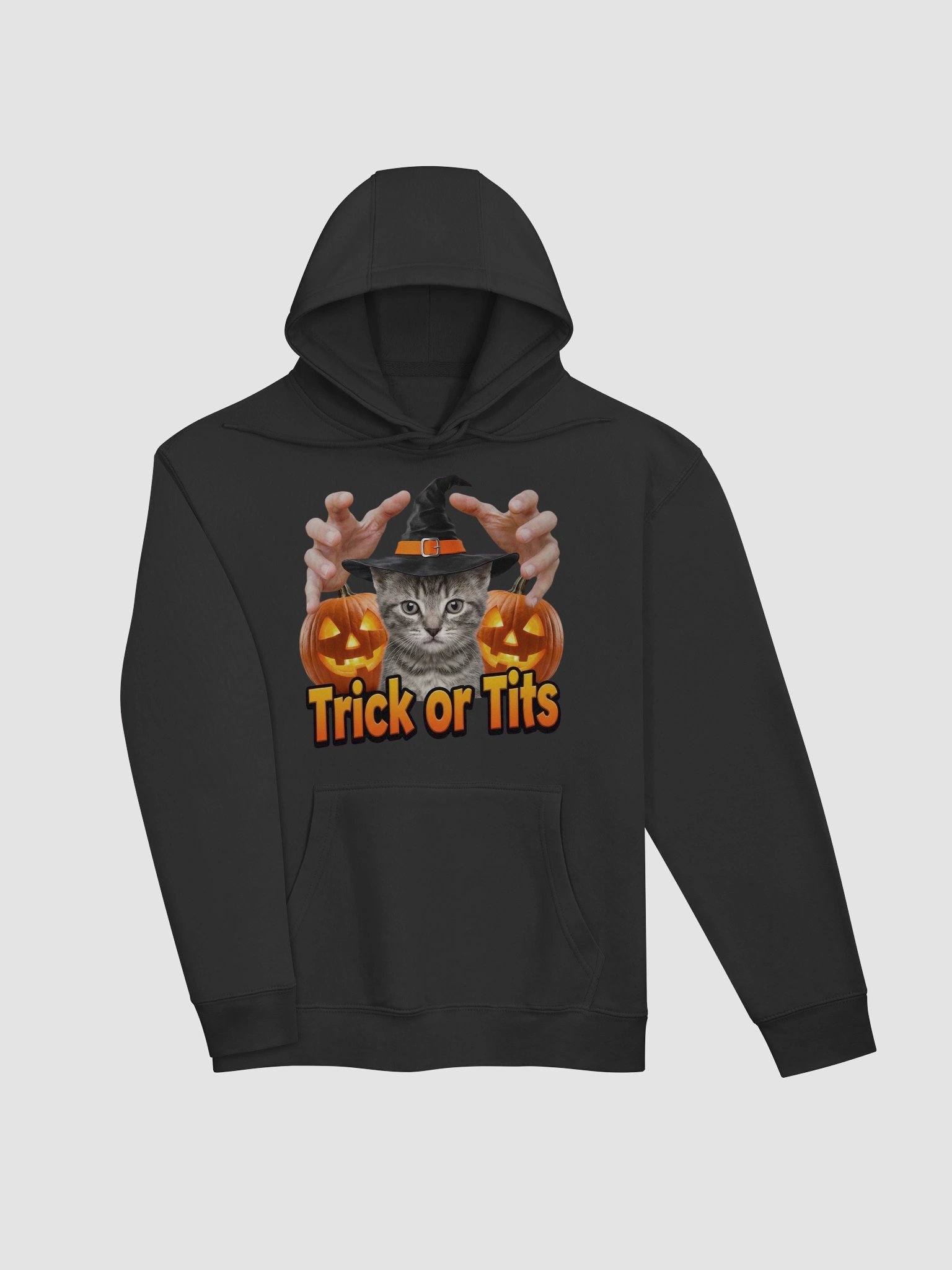 Trick or tits hoodie product image (3)