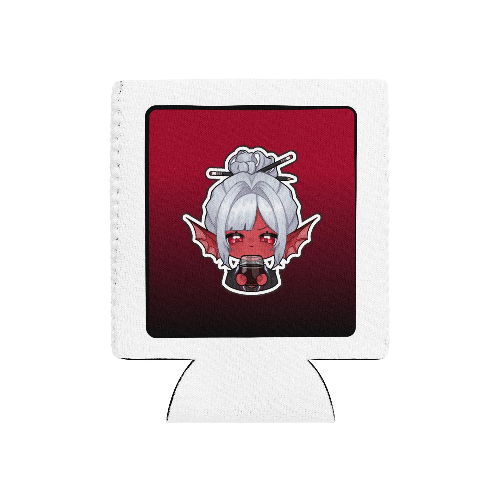 Wine Emote Coozie (Red) product image (1)