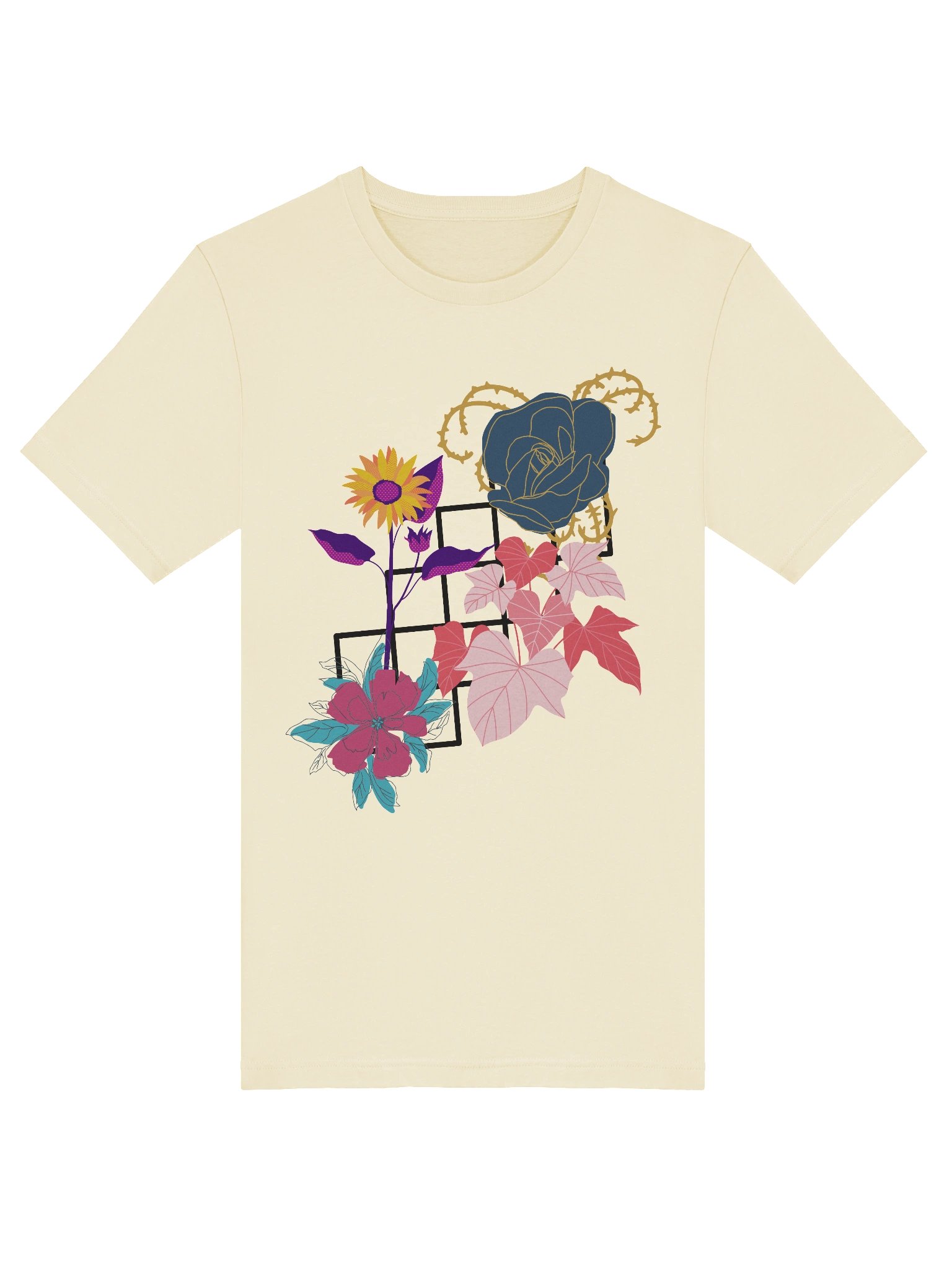Floral Blooms Unisex T-Shirt product image (6)