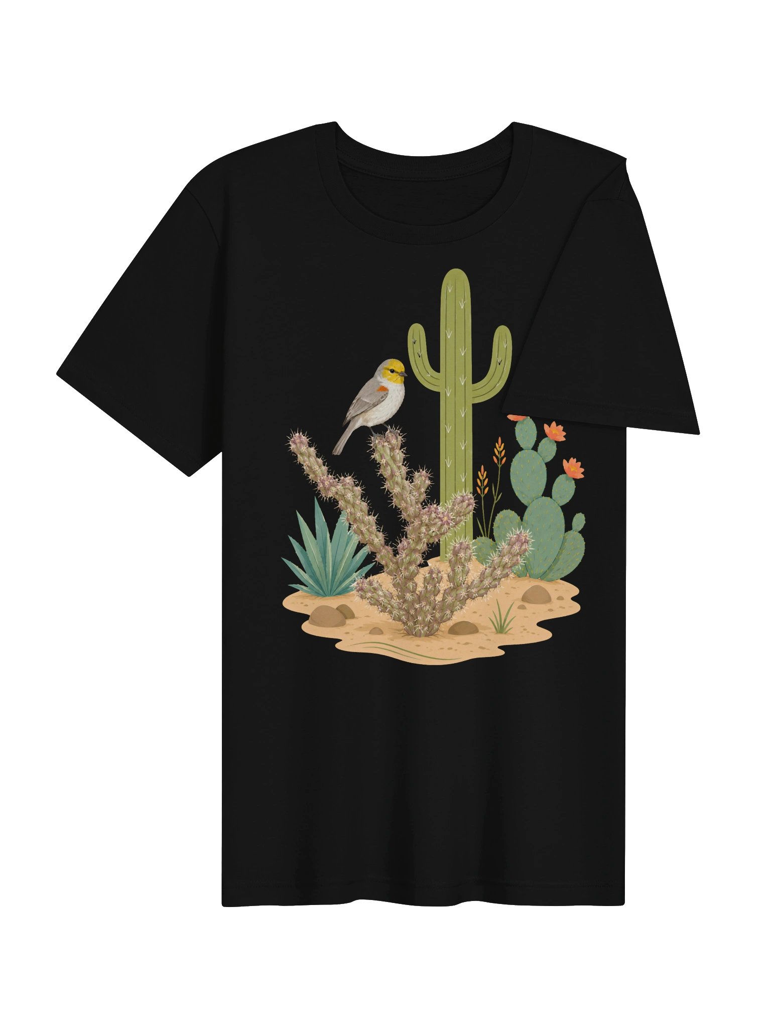 Desert Bird - Virdin & Cactus Tee product image (4)