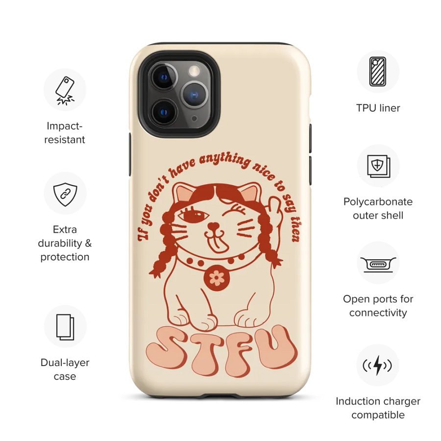Be Kind or Just STFU Phone Case product image (3)