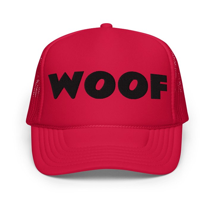Embroidered WOOF Hat - Black Thread Collection product image (25)