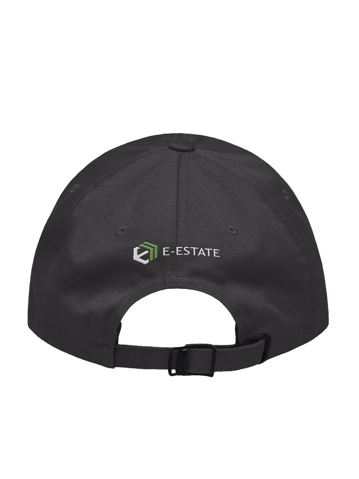 Dark Gray E-Estate Dad Hat product image (2)