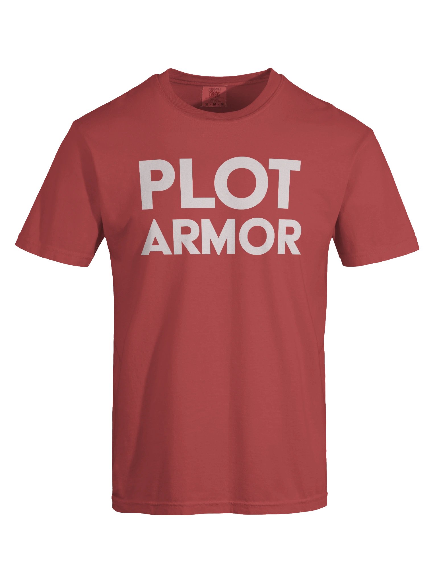 "Plot Armor" Graphic Tee Light product image (27)