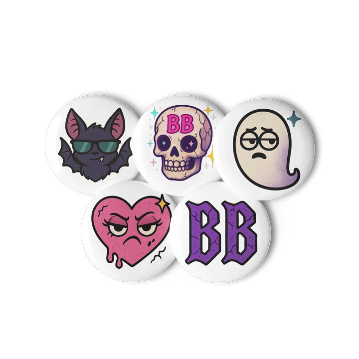 RAGE Pin Buttons Set product image (3)