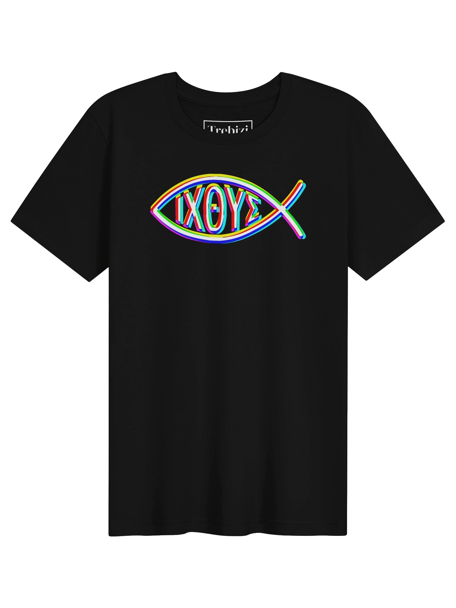Ichthys Colors T-Shirt (Black) product image (1)
