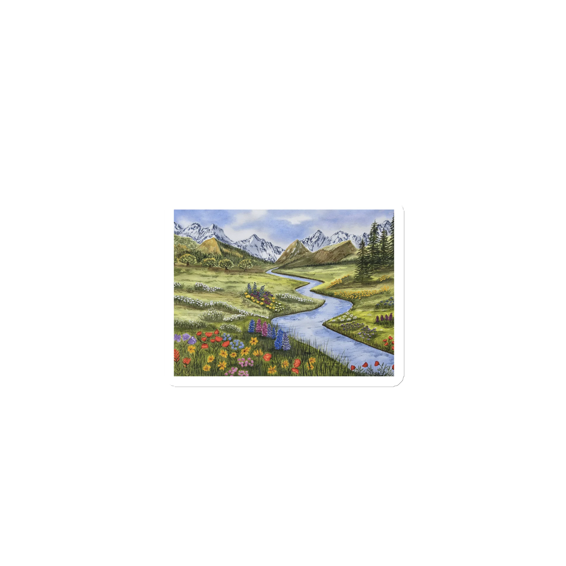 Paradise Die-Cut Magnet product image (1)