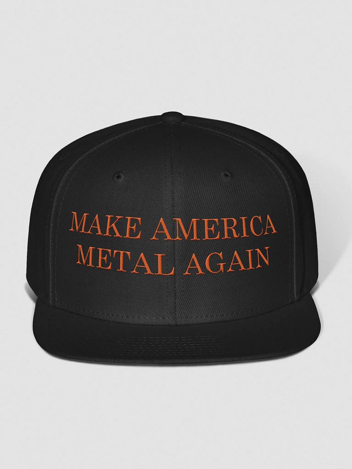 Make America Metal Again - Snapback Red product image (1)