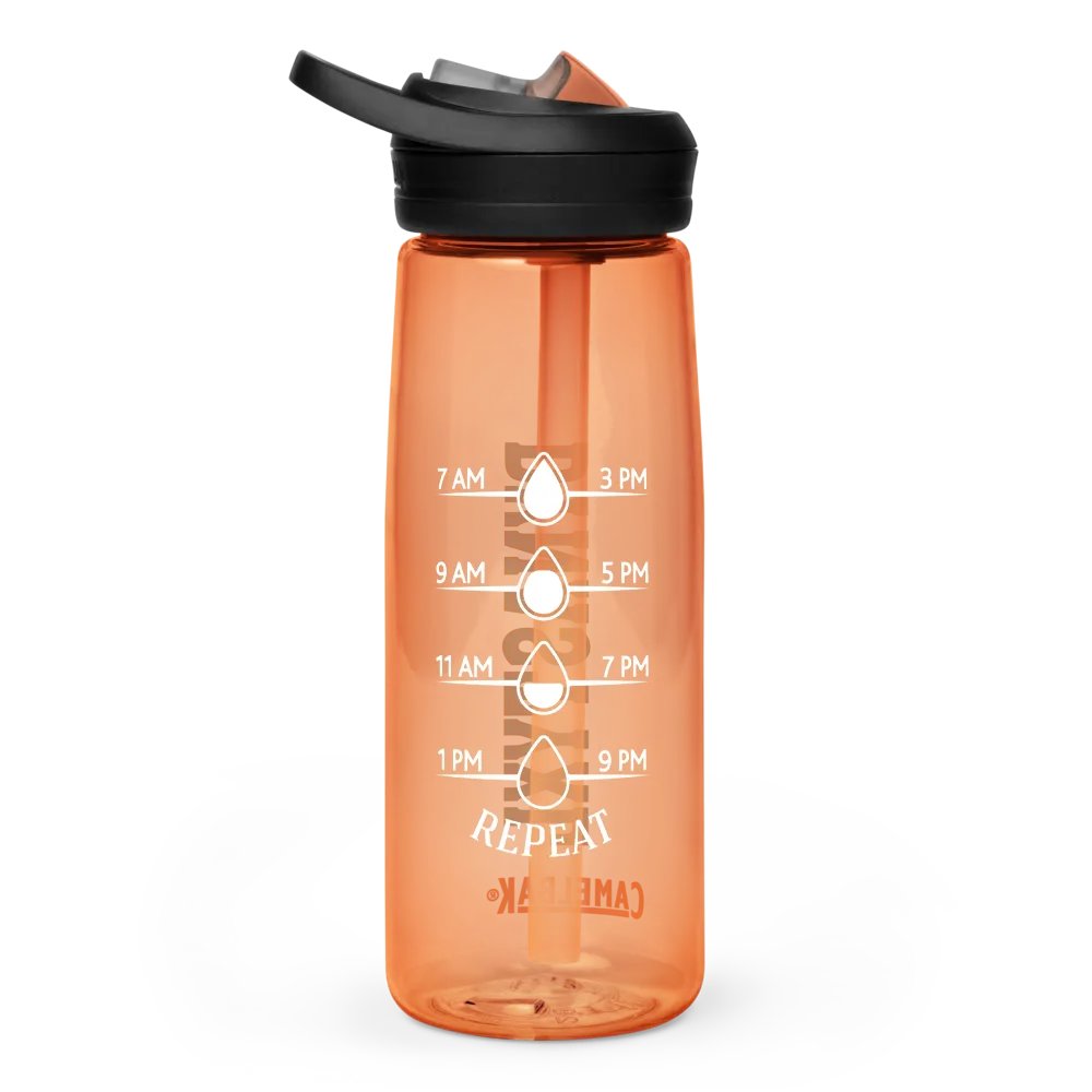 Pixelated Symmetry Sports Water Bottle product image (8)