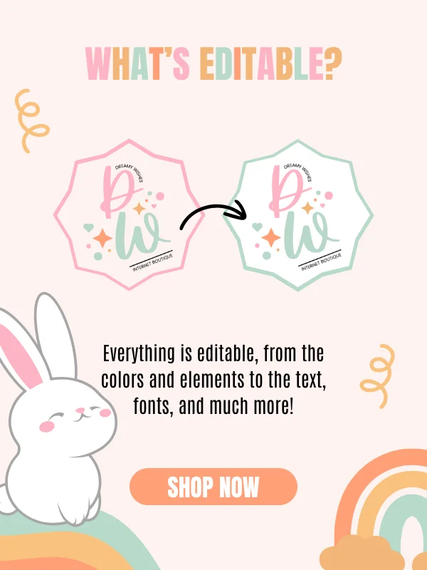 MRR & PLR Whimsical Logo Branding Bundle product image (10)