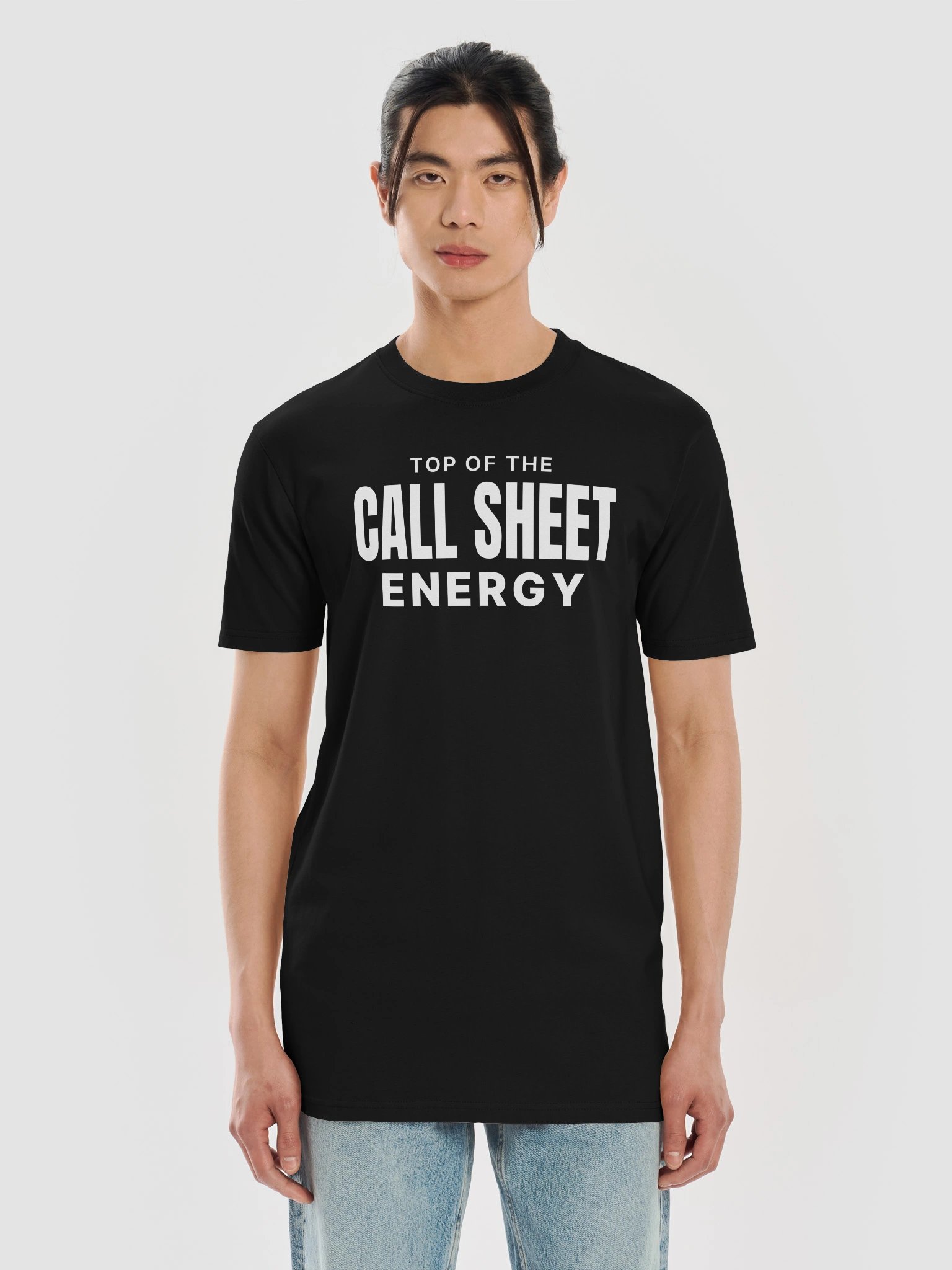 Top of the Call Sheet Energy | White Graphic Front product image (5)