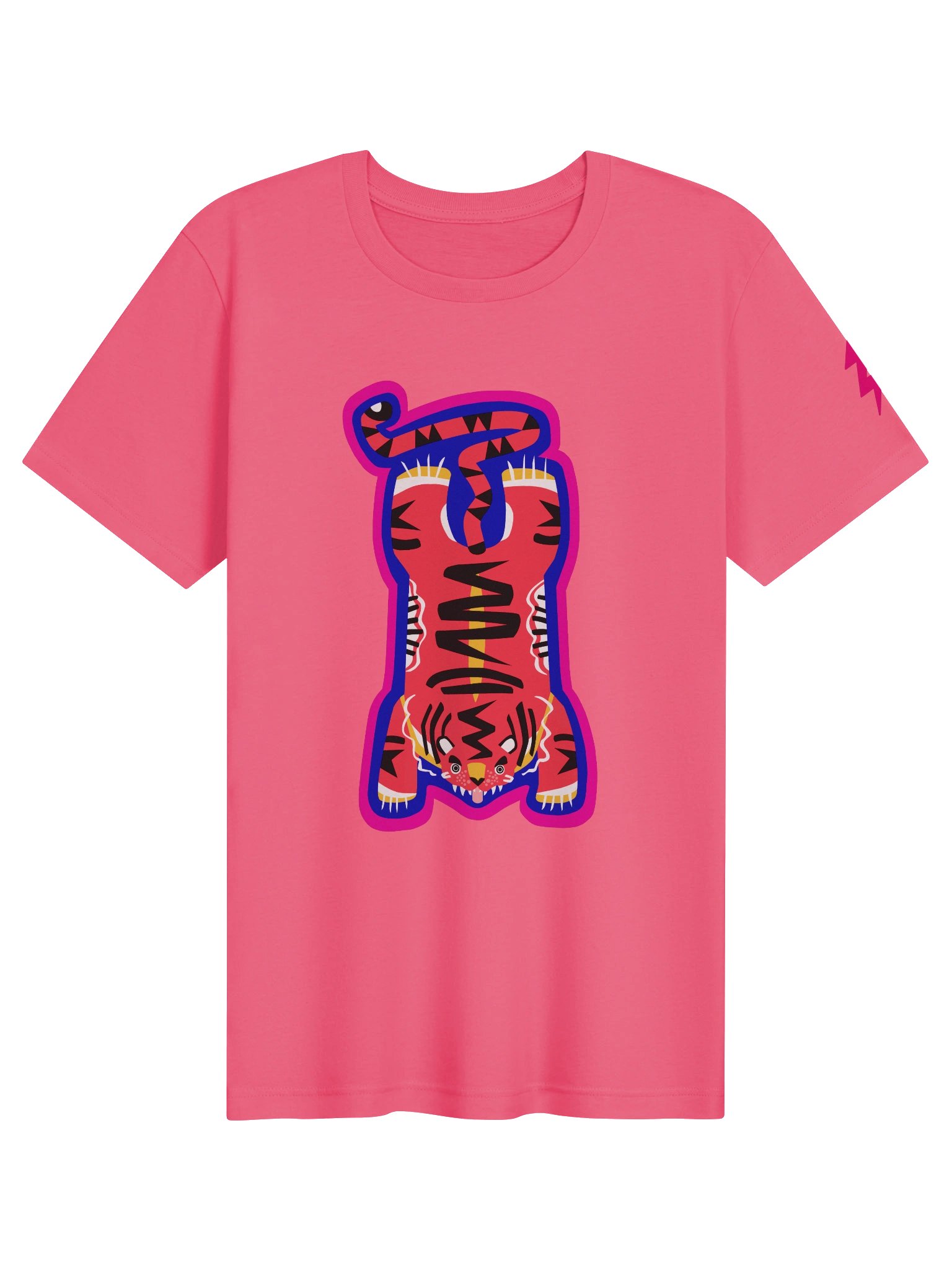 Orange and Blue Tiger - T-Shirt product image (3)