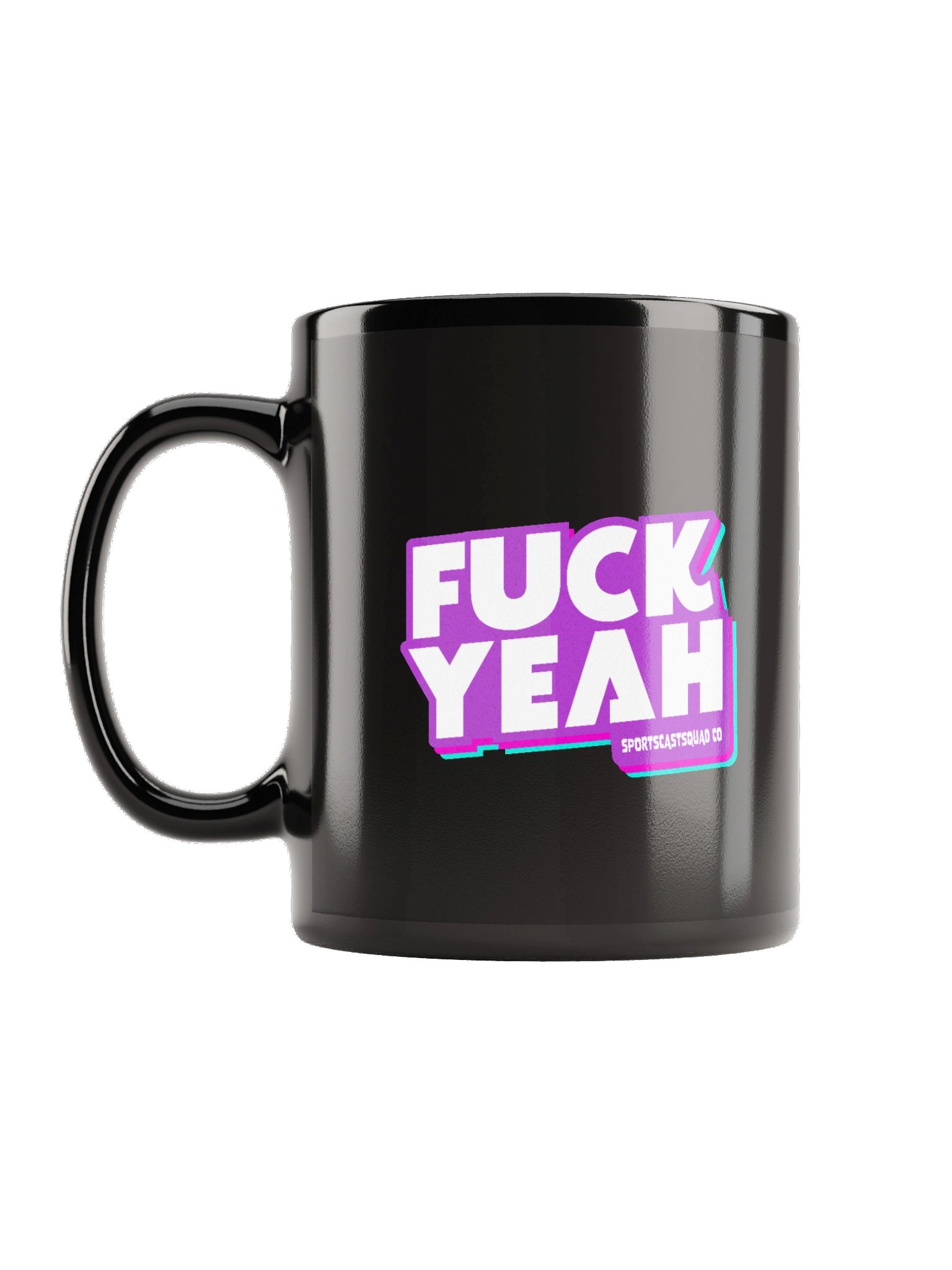 SCS FUCK YEAH BLACK MUG product image (2)