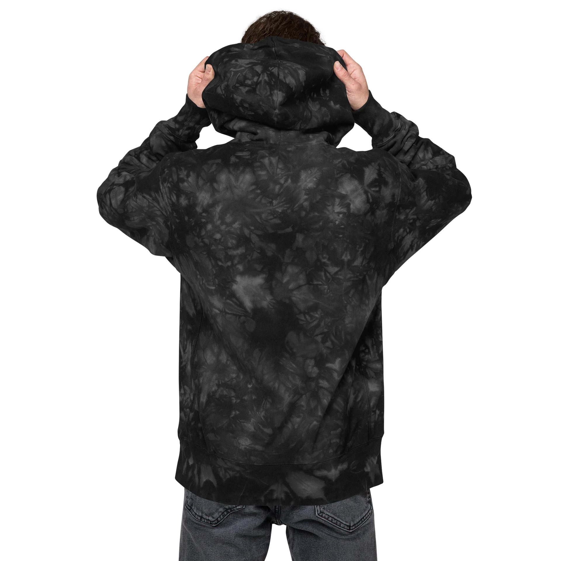 GBMT Premium Tie‑Dye Hoodie – Blackout Edition product image (6)