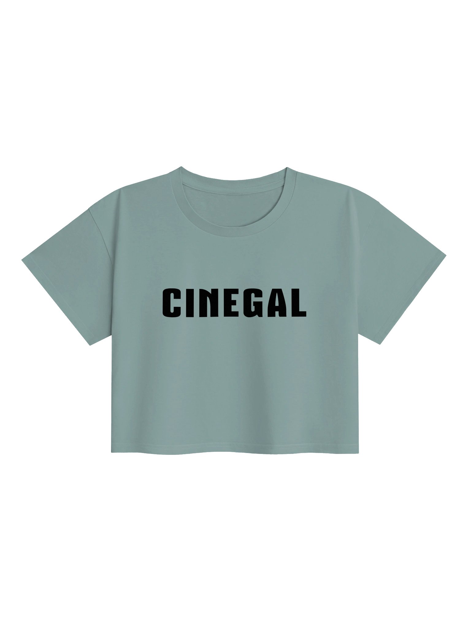I'm a CINEGAL Signature Black Logo Crop Top product image (1)