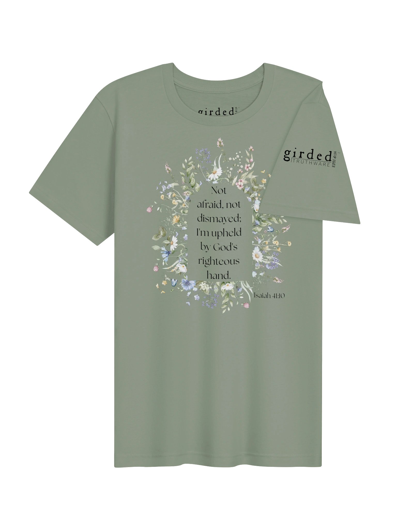 God's Righteous Hand Isaiah 41:10 Tee product image (4)