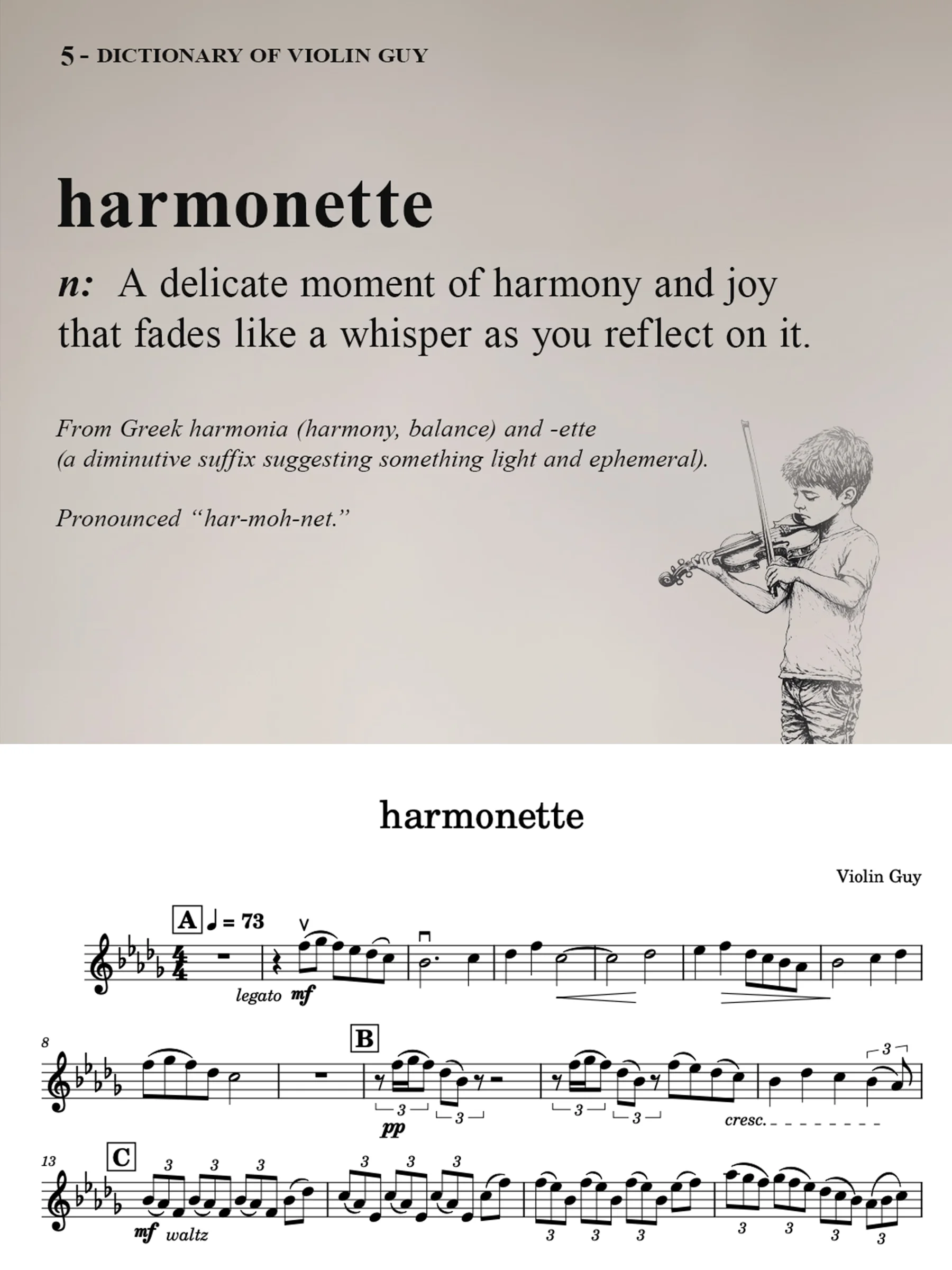 harmonette - Sheet Music product image (1)