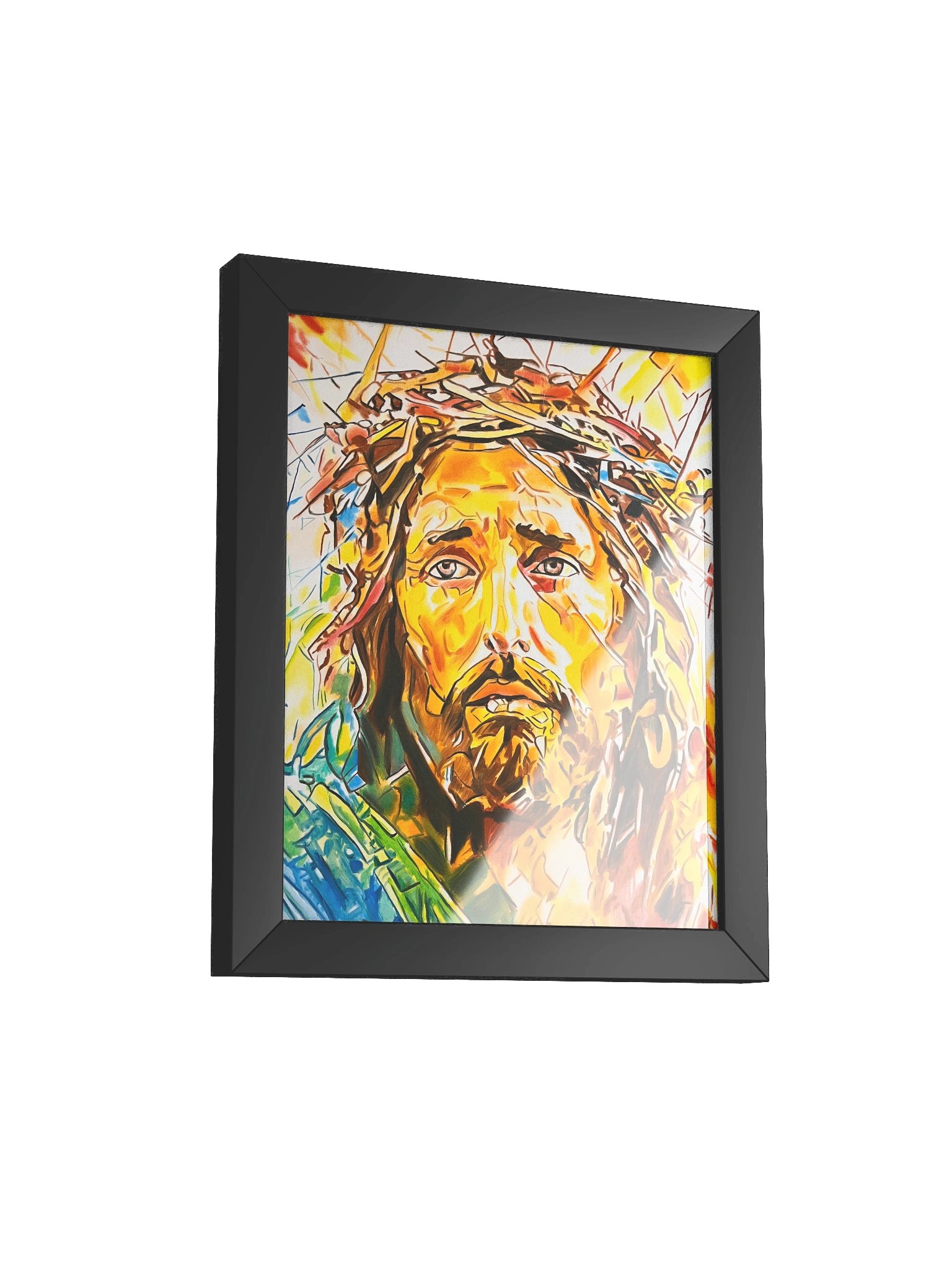 Jesus Christ by Warren Willowdale (Framed High-Quality Matte Fine Art Print) product image (2)