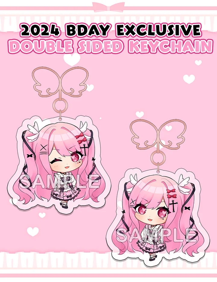 2024 Exclusive Tenshi Birthday Keychain (LIMITED EDITION) product image (1)