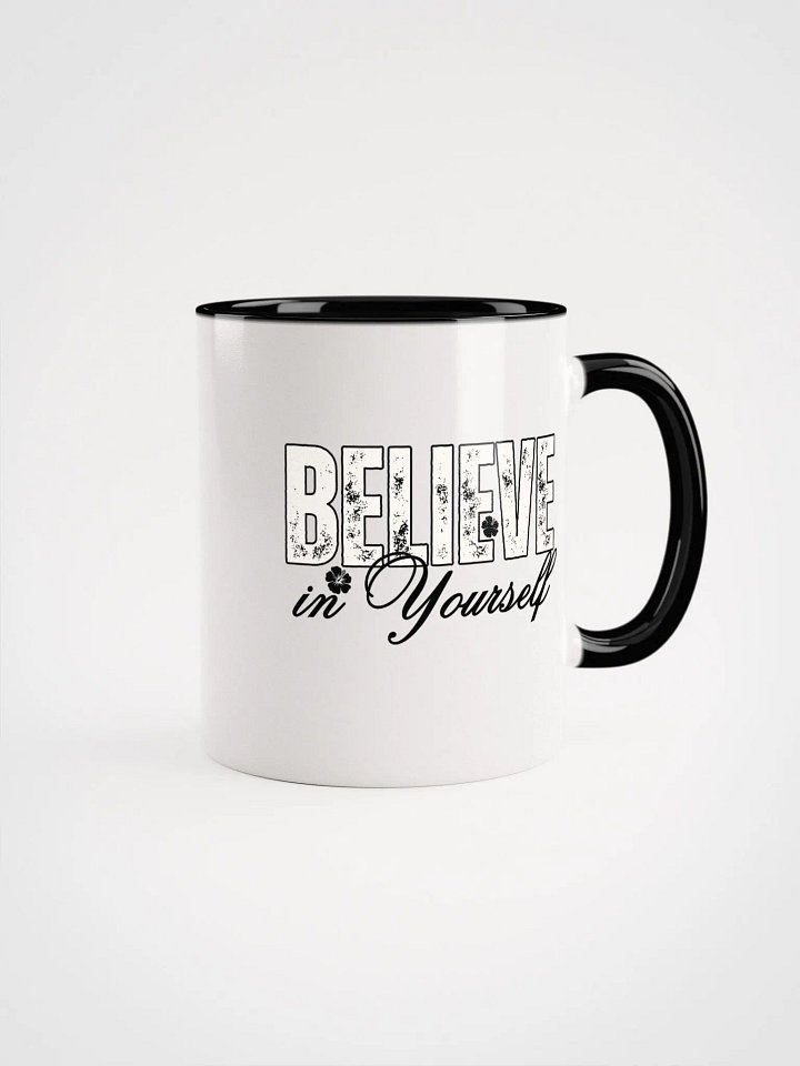 Believe In Yourself, Distressed Ceramic Mug product image (1)