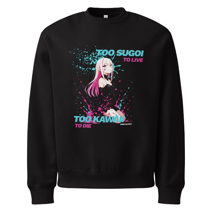 Too Sugoi/Too Kawaii Painted Splash Sweatshirt product image (1)