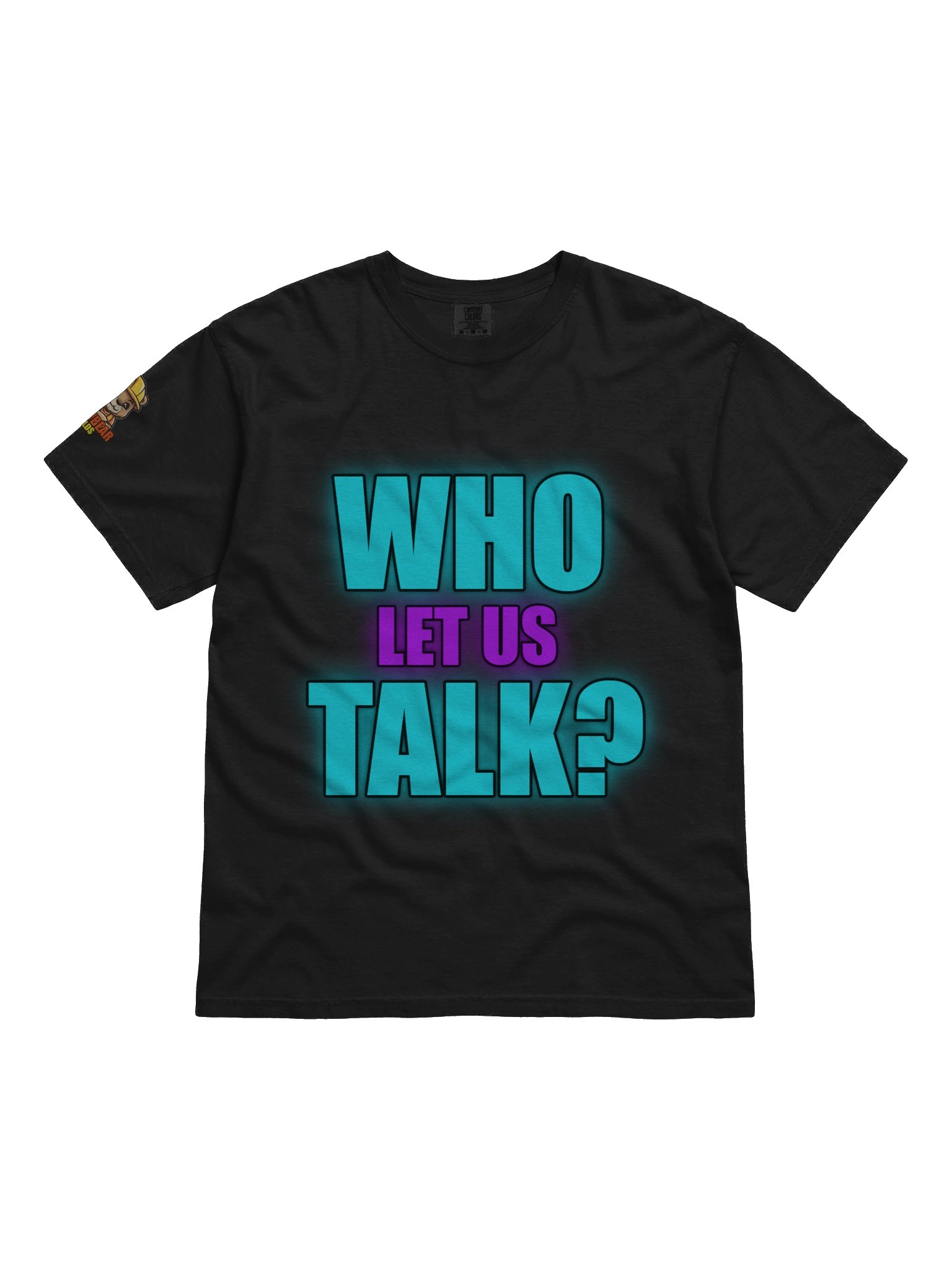 Who Let Us Talk T Shirt product image (1)