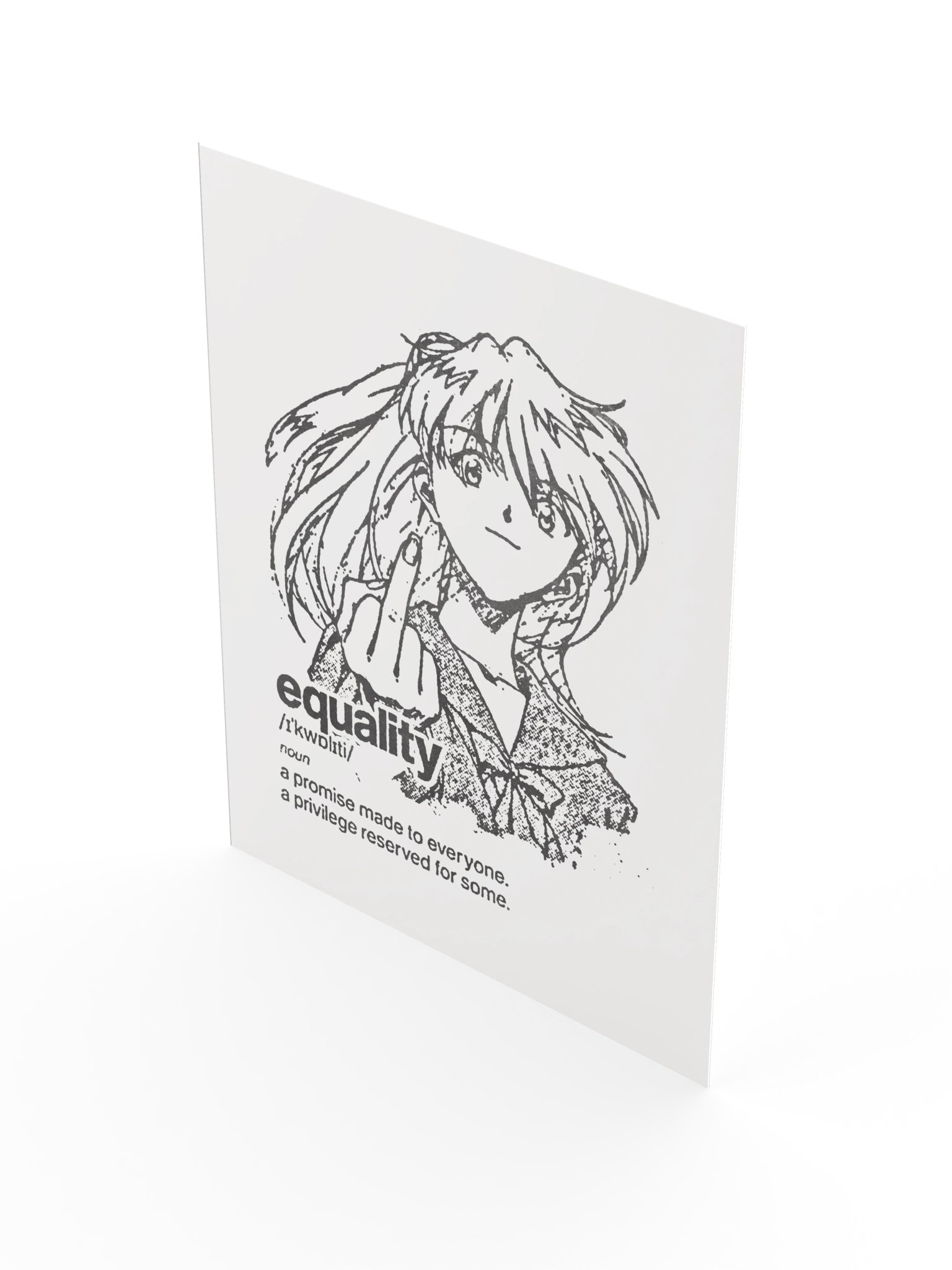 EQUALITY ! Art Print. product image (3)