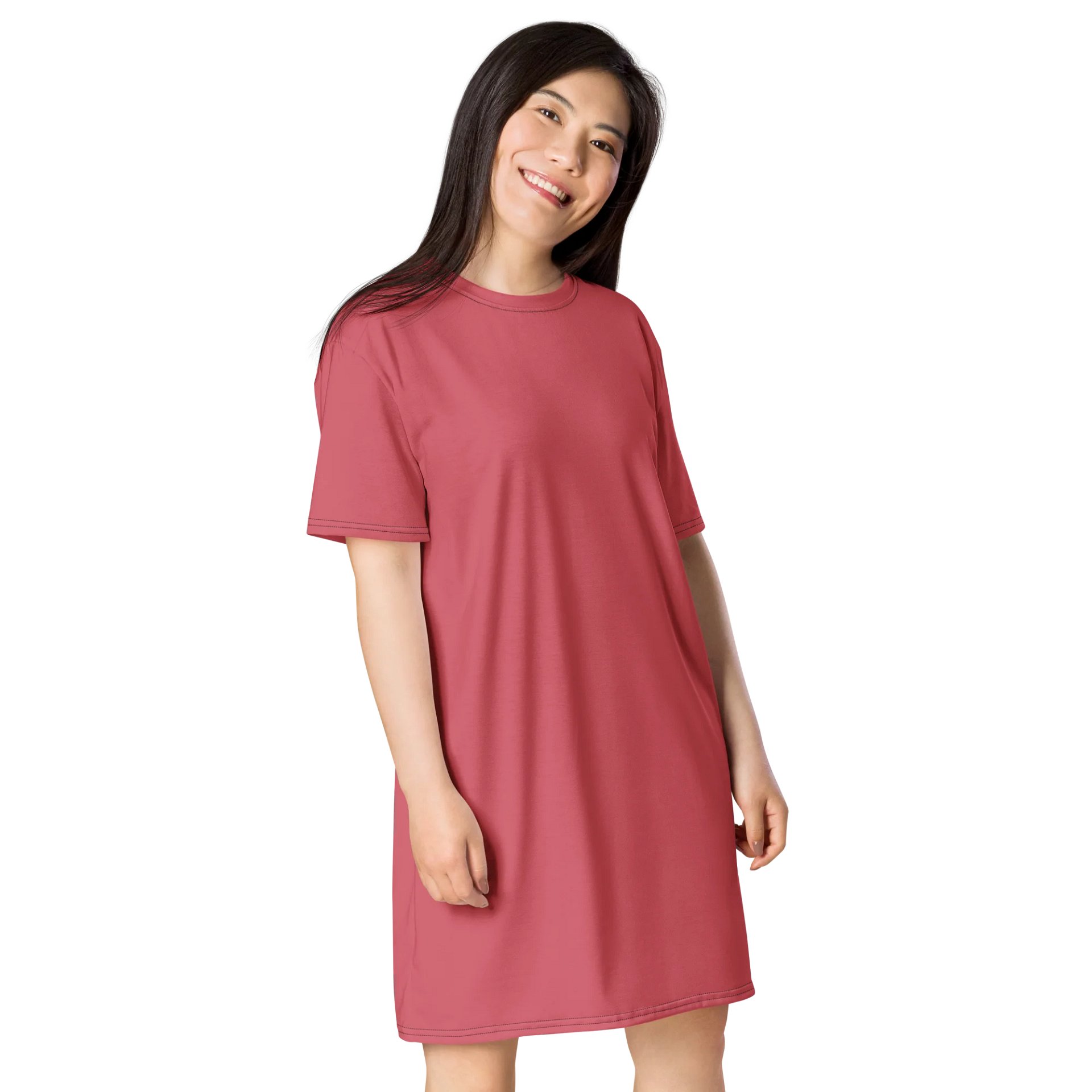 Cabaret Oversized T-Shirt Dress | Stretchy Fabric | Casual or Formal Style | Sizes 2XS-6XL | Exclusive Design product image (4)