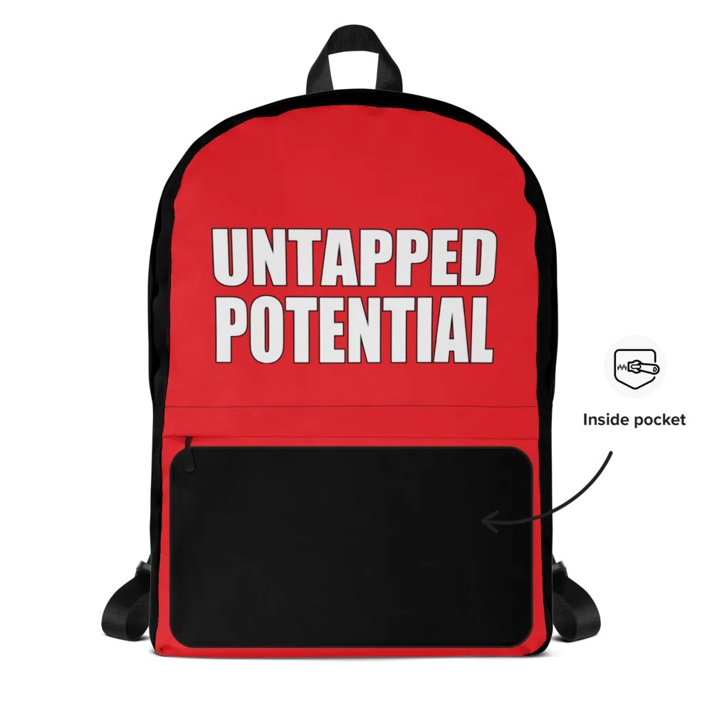 Untapped Potential Red Backpack product image (12)