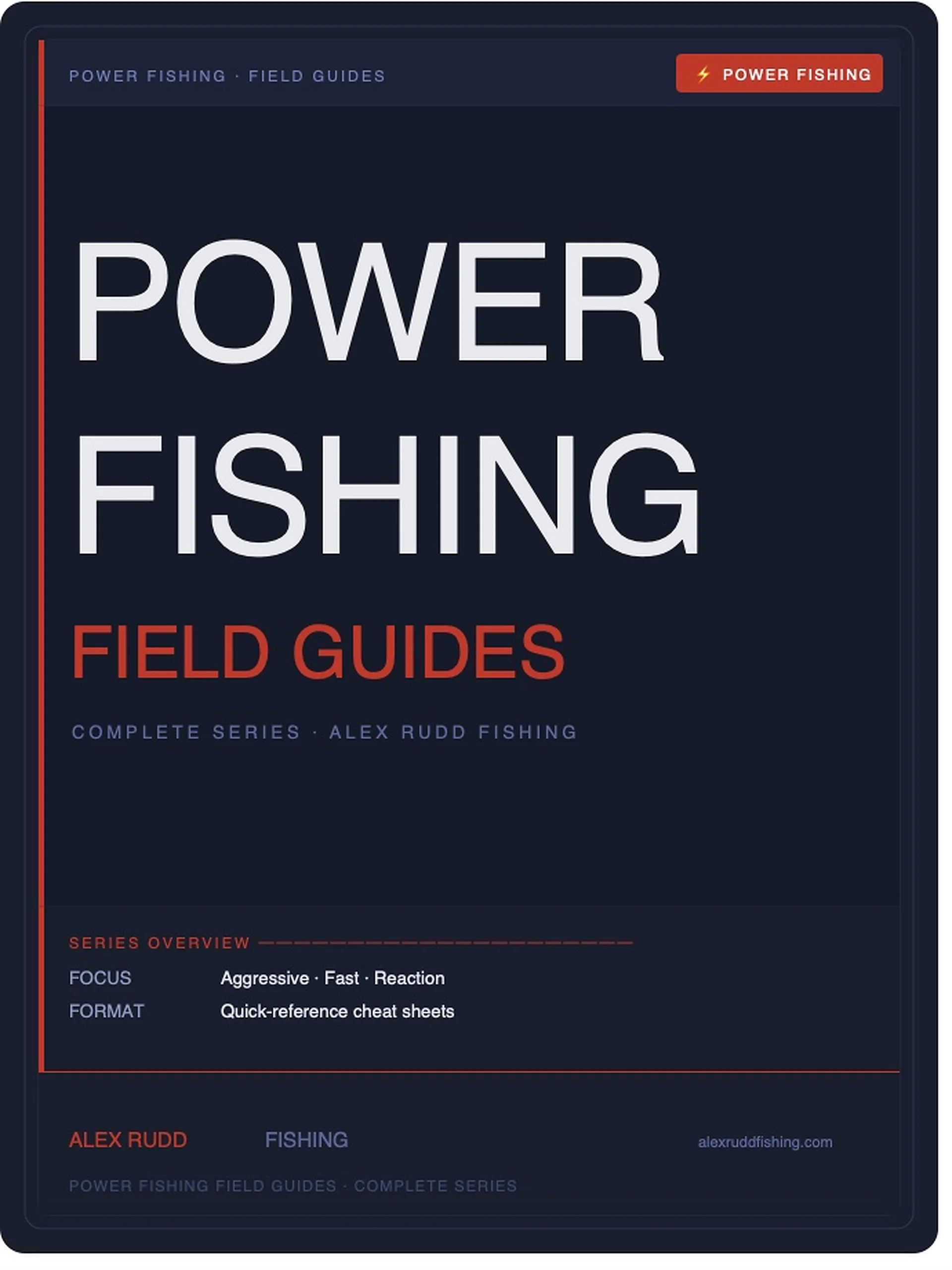Power Fishing Field Guide Set product image (1)