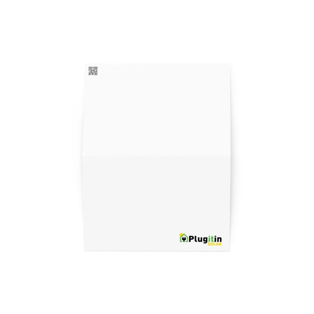 Plug It In Solar High-Quality Greeting Card product image (4)