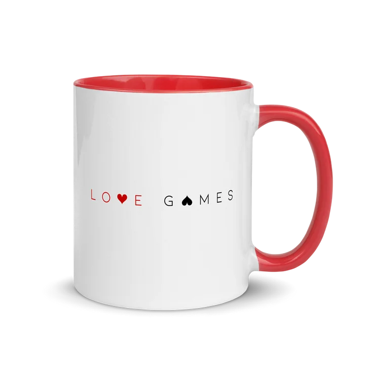 Love Games Mug - Red and White product image (1)