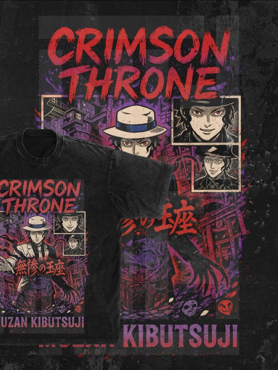 MUZAN KIBUTSUJI Demon slayer | Kimetsu no Yaiba t-shirt PNG design product image (1)