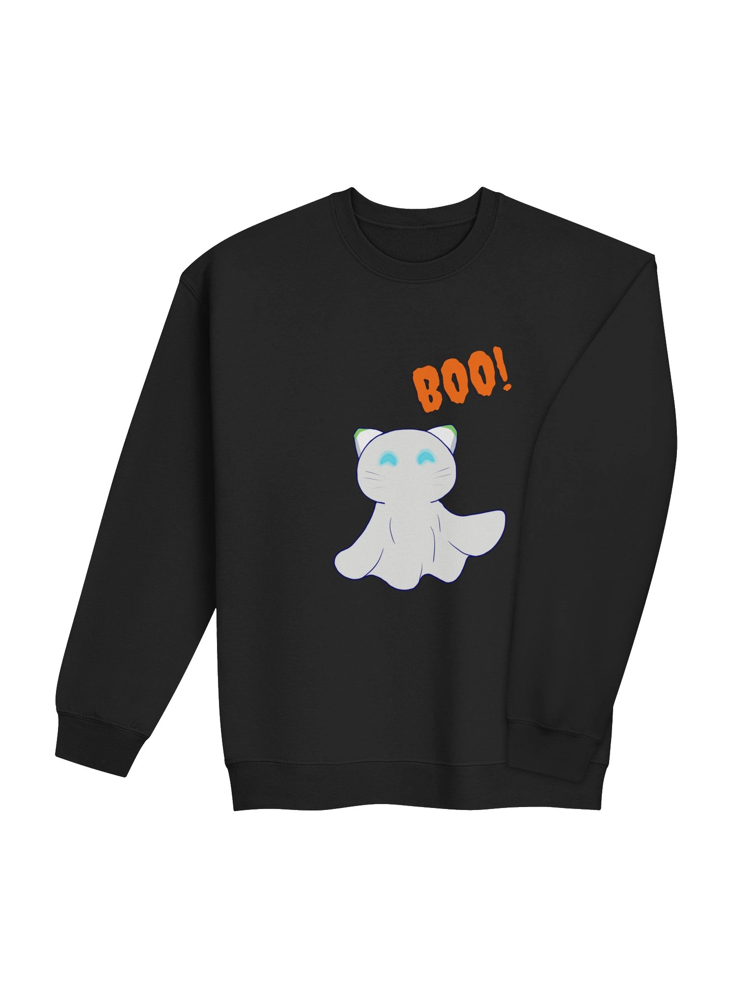 BOO! Ghost Catbot Crewneck product image (21)