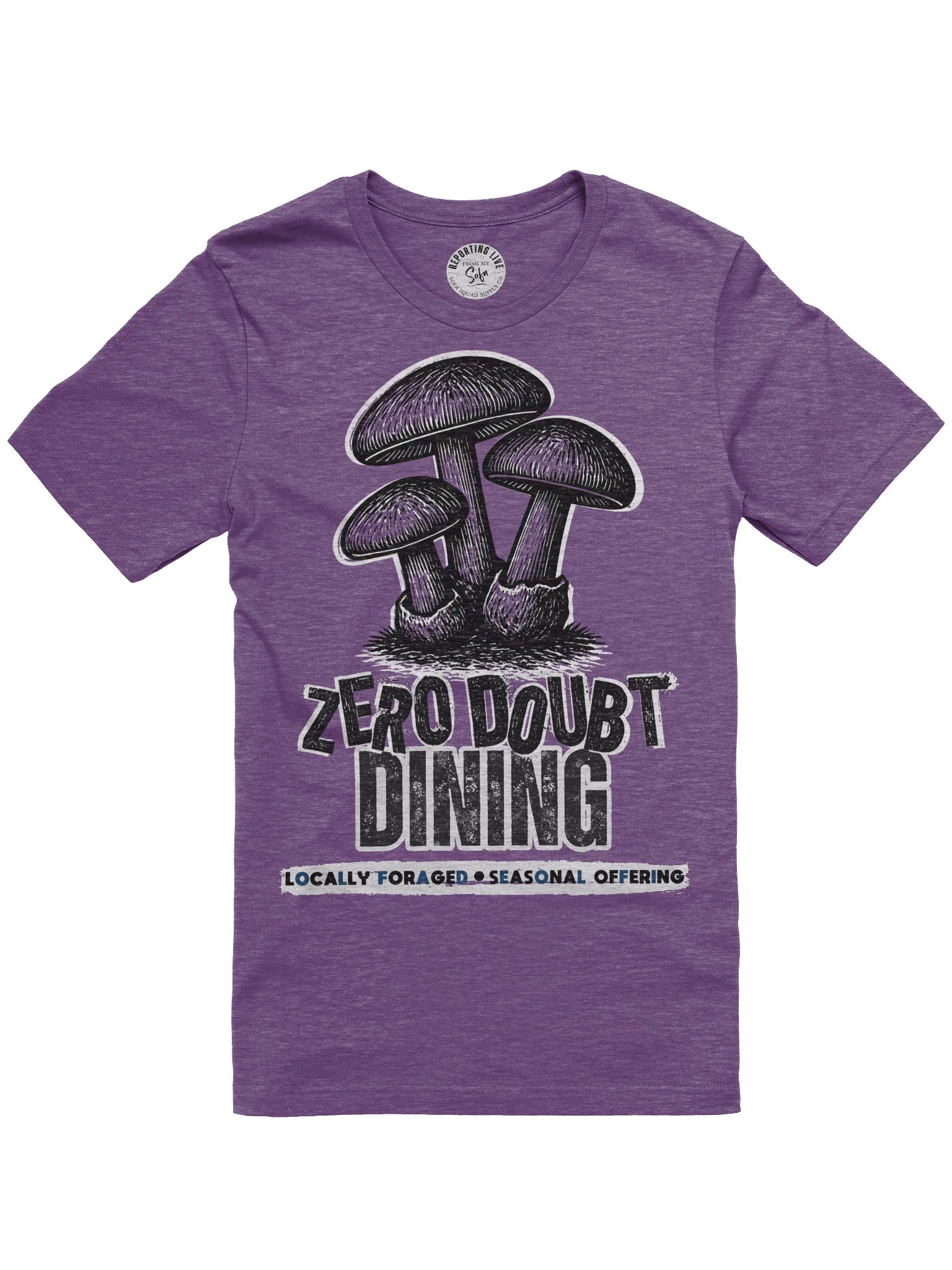 Zero Doubt Dining Mushroom T-Shirt product image (1)