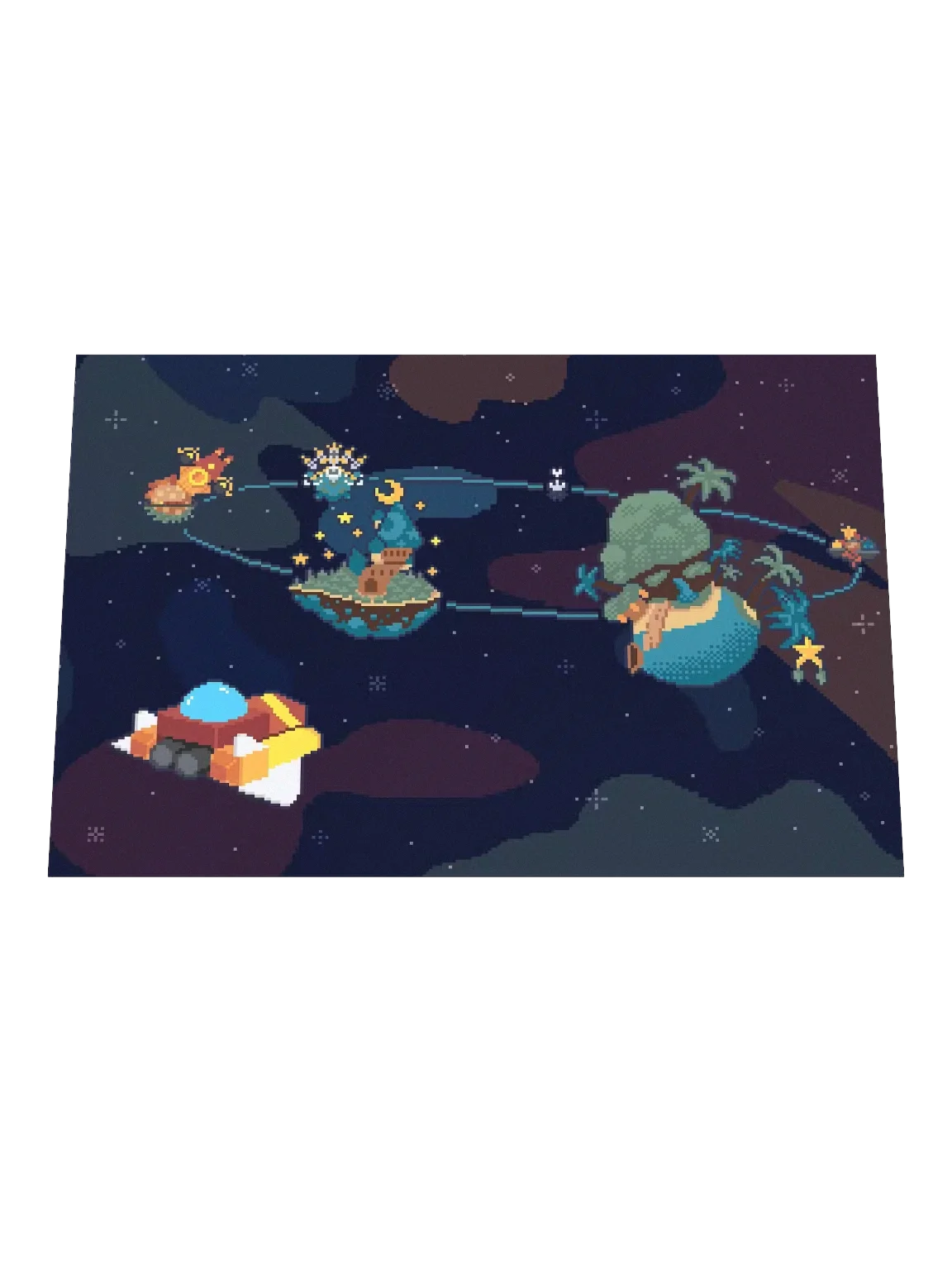 Gummi Ship Print product image (4)