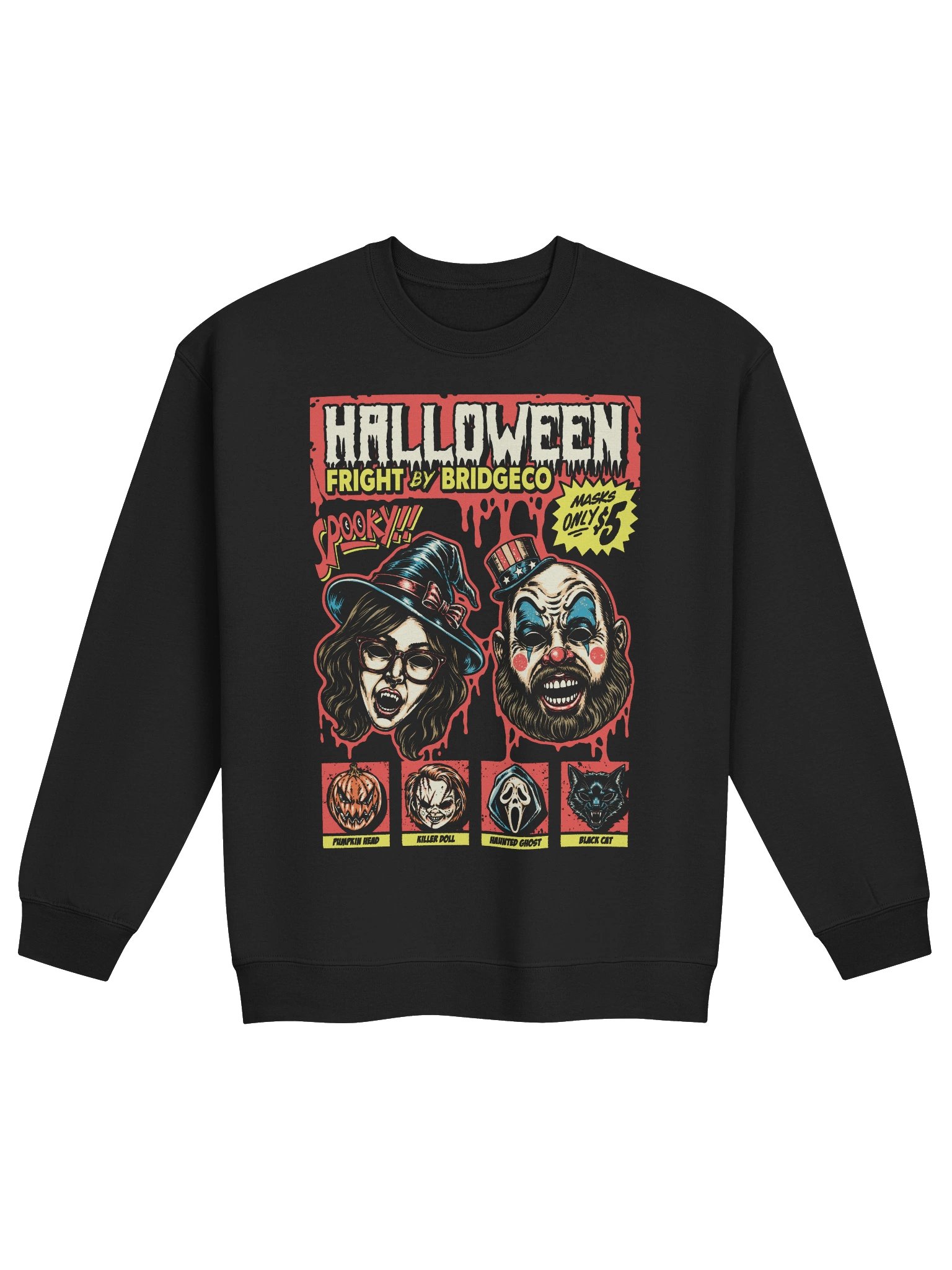 HALLOWEEN BY BRIDGECO CREWNECK product image (1)