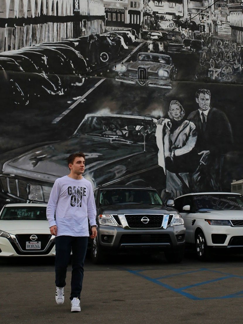 Game On Long Sleeve &mdash; White product image (2)