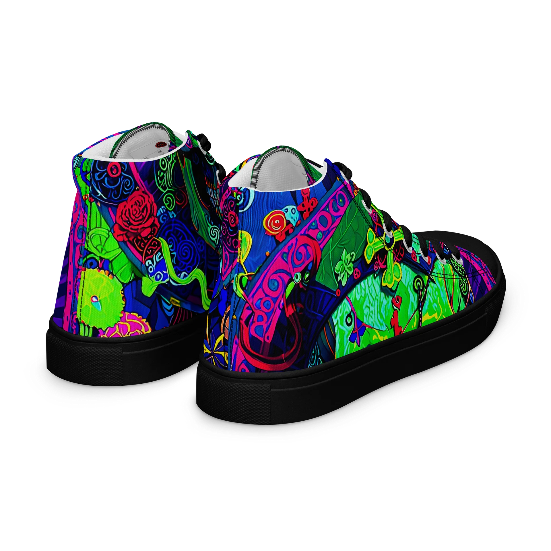 Neon Skully High-Tops product image (7)